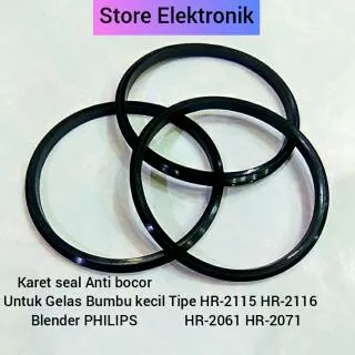 KARET GELAS BUMBU KECIL ORIGINAL BLENDER PHILIPS TIPE HR-2115 HR-2116 HR-2061 HR-2071