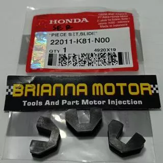 PIECE SLIDE KANCINGAN RUMAH ROLLER BEAT FI BEAT ESP SCOOPY VARIO 110  ORI HONDA 22011 K81 N00