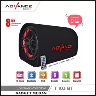 SPEAKER ADVANCE T103BT Bluetooth speaker Super Bass T-103BT -GADGETMEDAN