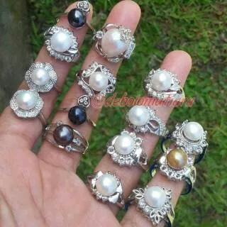 Cincin Mutiara Asli