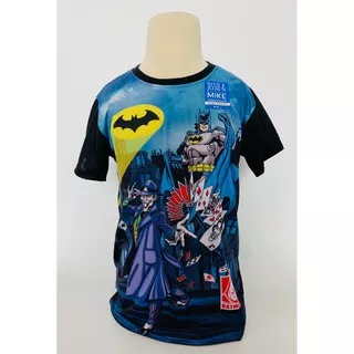 Kaos / Baju Atasan Anak Cowok BATMAN JOKER (KAL098) Original JESSIE & MIKE Premium Collection 3D