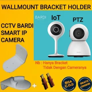 CCTV Kamera Pengintai BARDI IP Security Camera Wifi Wallmount Bracket Holder