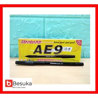 BALLPOINT STANDART AE-9 0.5 MM (BLACK & BLUE)