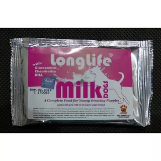 Susu Anjing - Longlife Milk Dog Puppy Puppies Milk Kemasan Pink Sachet