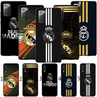 MN153 Real Madrid Logo Casing Soft Case Samsung Galaxy A9 A8 A7 A6 Plus A8+ A6+ 2018 A5 2016 2017 M30s M21 M31 Cell Mobile phone Cover