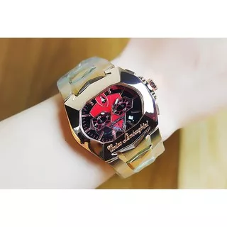 GROSIRAN JAM TANGAN LAMBORGHINI CHRONO Y2163 - JAM TANGAN PRIA INCLUDE BOX