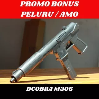 Mainan Tembak Tembakan Pistol Kokang TEC 9 Dcobra M306