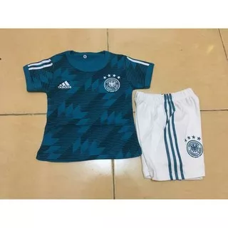 Baju Bola Bayi SETELAN KAOS   BAJU BOLA BAYI JERMAN AWAY WORLD CUP 2018 Limited