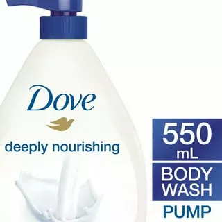 DOVE Deeply Nourishing Body Wash 550ml 550 ml Pump / Dove hand wash 250 ml
