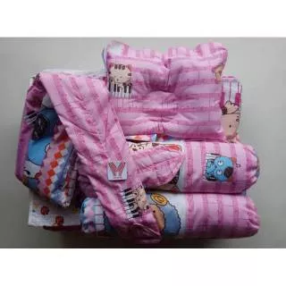 Matras set 5 in 1 my love-kasur bayi 5 in 1 my love-matras set murah berkualitas-kasur lipat tahu