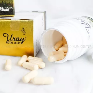 250mg URAY ROYAL JELLY POWDER 30 cap - REJEKI TUJUH ALAM