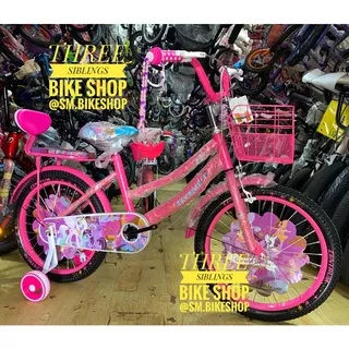 SEPEDA MINI ANAK PEREMPUAN CENTRUM UNICORN 18 INCH KUDA PONI