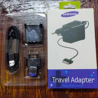 Travel Adapter Charger Casan Samsung Galaxy Tablet Tab 1 / Tab 2 - Hitam