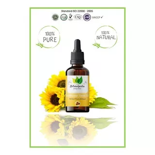 Pure Sunflower Sun Flower Seed Oil / Minyak Biji Bunga Matahari 30ml Carrier Oil