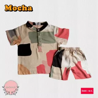 Mocha Dress anak perempuan / Mocha Setelan anak laki-laki