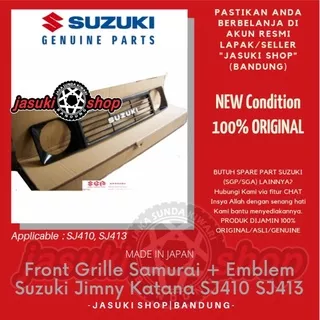 Front Grille Grill Suzuki Samurai Jimny Katana SJ410 SJ413 Asli Ori Original SGP
