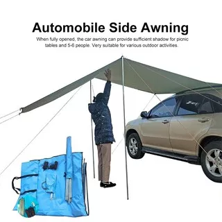 Paket Tenda Awning Mobil Campervan Camping 3x3M - Paket Awning Tenda Samping Mobil Camping Campervan Size 3x3M
