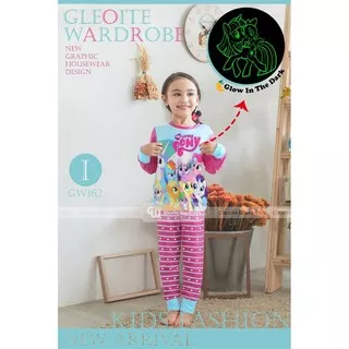 GW Glow In The Dark Pony Pajamas - 162 I