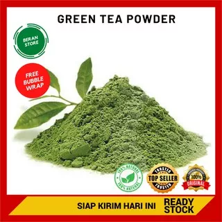 ? Bubuk Green Tea Powder Teh Hijau Diet Detox Pelangsing Alami Ampuh 50g