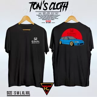 KAOS VECTOR MOBIL HONDA CIVIC ESTILO JDM KAOS OTOMOTIF - TONS CLOTH