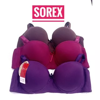 Bra Sorex 34148 Kawat Busa Tipis 1/2 Cup 34 36