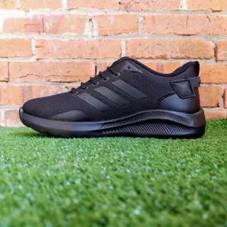 Sepatu Sekolah Full Hitam Sepatu Adidas Hitam Polos Sepatu Hitam Laki-Laki Perempuan