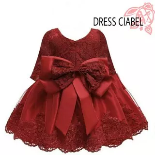 B ED CIABEL | NEW Dress anak perempuan usia 2-4 thn | Gaun pesta anak ulang tahun terbaru yg anggun