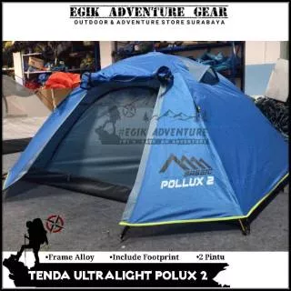 Tenda Ultralight 2p Frame Alloy Free Footprint | Tenda Bassic Pollux | Tenda Pollux 2