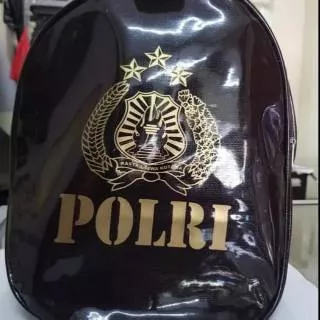 Sarung pet polisi bulat | tempat pet polisi polki | sarung pet POLKI coklat bulat | sarung pet pdh