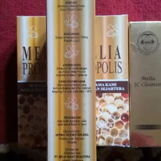 Melia Propolis Melia Biyang dan Melia Sc Cleanser