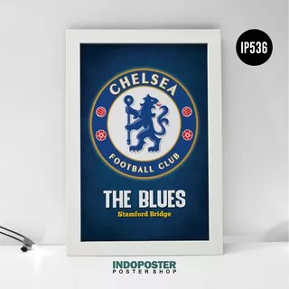 Poster Chelsea Football Club Blues A3 45x30cm