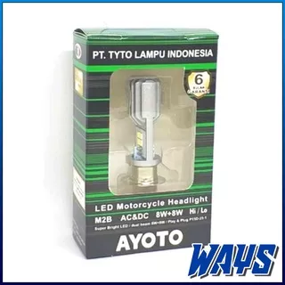 [L108] Lampu Depan LED H6 Motor Mio Soul GT Beat Vario Xride Jupiter Revo Supra X 125 Satria FU