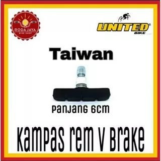 Kampas Rem Sepeda V Brake UNITED