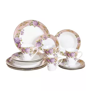 Dinner set dinner set vicenza Perangkat makan perangkat makan ORIGINAL Vicenza D16 piring gelas set