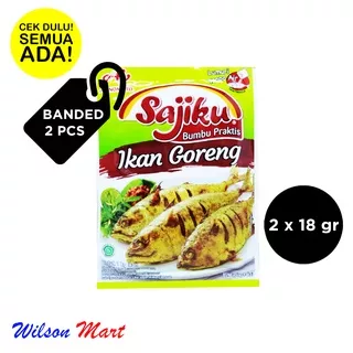 SAJIKU BUMBU IKAN GORENG 18 GRAM BANDED 2 PCS