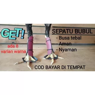 sepatu bubul ayam bangkok aduan / bungkus bubul kaki ayam bangkok, bungkus kaki ayam aduan