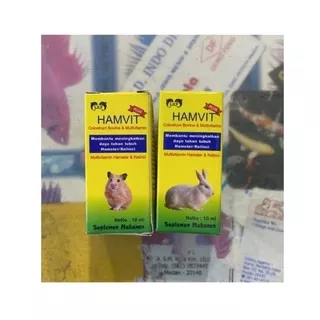 HAMVIT Vitamin Hamster dan Kelinci 10ml