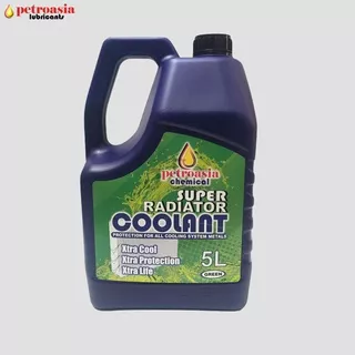 Air Coolant - air radiator - cairan radiator 5 Liter hijau - air radiator motor - air radiator mobil