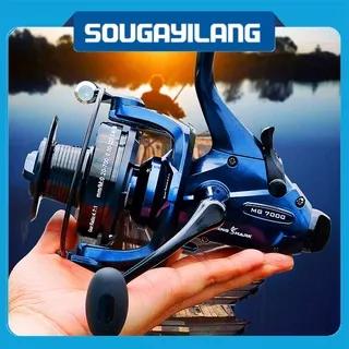 Sougayilang Fishing Reels 13 + 1BB Spinning Fishing Reel Kanan Kiri untuk Bass Trout Carp Trolling Fishing