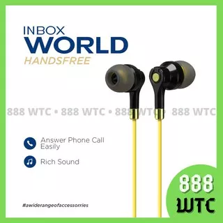 Headset Earphone INBOX World Super Bass