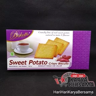 BISKOTTO SWEET POTATO CRISPY BISCUITS 160GR