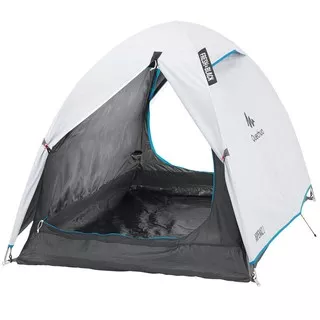 QUECHUA Arpenaz 2 Fresh & Black Camping Tenda Untuk 2 Orang