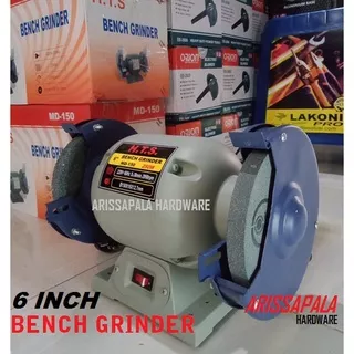 Mesin Gerinda Duduk Bench Grinder 6 Inch Mesin Asah Poles Batu MURAH