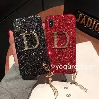 Fashion Dior Glitter Bling Phone Case OPPO A1K K3 F11 F11Pro A7 A5s A3s F9 F5 F3 F1s A37 A39 A57