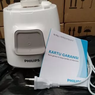 Mesin Motor Blender Philips HR 2056 ORI Putih Abu Garansi 2 Tahun