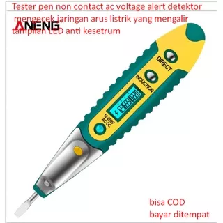 Tester pen non contact ac voltage alert detektor untuk mengecek jaringan arus listrik yang mengalir
