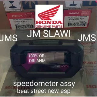 Speedometer Assy atau Meter Assy Comp Beat Street New Esp Asli atau Ori Honda AHM