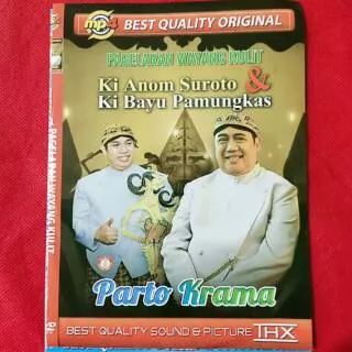 Kaset DVD Mp4 Best Qality Original Pagelaran Wayang Kulit - Parto Krama HD