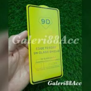 Samsung Galaxy A80 Full Cover Tempered glass Anti gores Kaca Warna