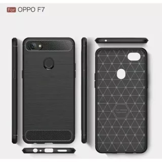 SOFTCASE OPPO F7 - SLIM FIT CARBON OPPO F7